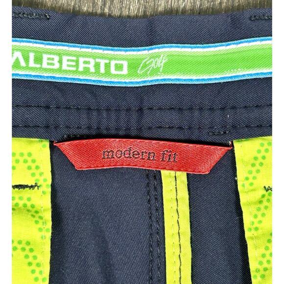 Alberto Golf Master Modern Fit Blue 3XDRY Cooler Shorts Men's 34 EU 50 GUC - Picture 4 of 10